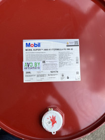 Купить Моторное масло Mobil Super 3000 X1 Formula FE 5W-30 208л  в Минске.
