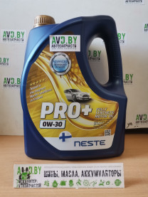 Купить Моторное масло Neste Pro Plus 0W-30 4л  в Минске.