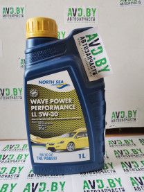 Купить Моторное масло North Sea Lubricants Wave Power Performance LL 5W-30 1л  в Минске.