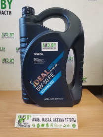 Купить Моторное масло ONZOIL Ideal FE 5W-30 4,5л  в Минске.