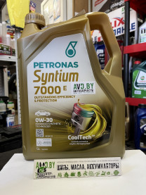 Купить Моторное масло Petronas SYNTIUM 7000 E 0W-30 5л  в Минске.