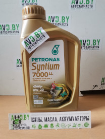 Купить Моторное масло Petronas Syntium 7000 LL 0W-20 1л  в Минске.