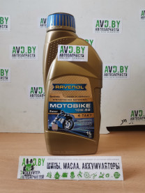 Купить Моторное масло Ravenol Motobike 4-T Ester 10W-60 1л  в Минске.