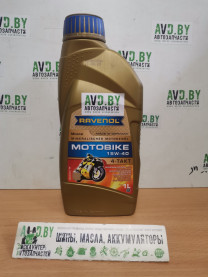 Купить Моторное масло Ravenol Motobike 4-T Mineral 15W-40 1л  в Минске.
