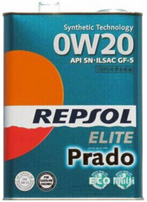 Купить Моторное масло Repsol Elite Prado 0W-20 4л  в Минске.
