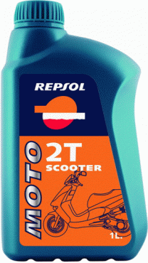 Купить Моторное масло Repsol Moto Sintetico 2T 1л  в Минске.