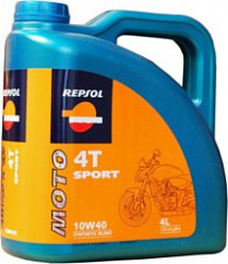 Купить Моторное масло Repsol Moto Sport 4T 10W-40 4л  в Минске.