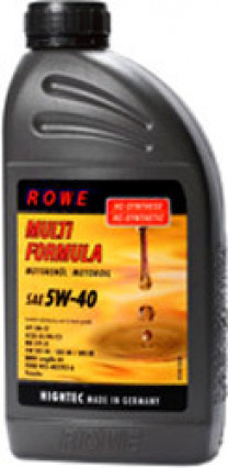 Купить Моторное масло ROWE Hightec Multi Formula SAE 5W-40 1л  в Минске.