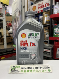 Купить Моторное масло Shell Helix HX8 ECT 5W-30 1л  в Минске.