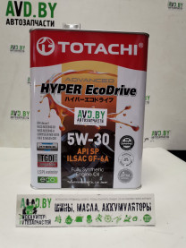 Купить Моторное масло Totachi Hyper EcoDrive Fully Synthetic 5W-30 4л  в Минске.