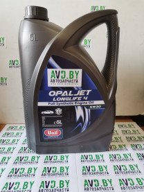 Купить Моторное масло Unil Opaljet Longlife 4 5W-30 5л  в Минске.