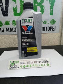 Купить Моторное масло Valvoline SynPower FE 0W-30 1л  в Минске.