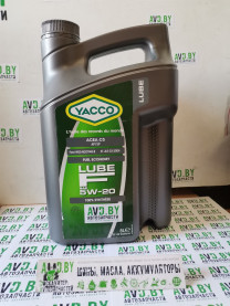 Купить Моторное масло Yacco Lube F 5W-20 5л  в Минске.