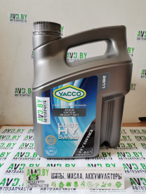 Купить Моторное масло Yacco Lube HY 0W-20 4л  в Минске.