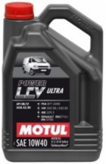 Купить Моторное масло Motul Power LCV Ultra 10W-40 5л  в Минске.