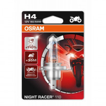 Купить Лампы автомобильные Osram Night Racer 110 motorcycle H4 1шт (64193NR1-01B)  в Минске.