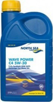 Купить Моторное масло North Sea Lubricants WAVE POWER C4 5W-30 1л  в Минске.