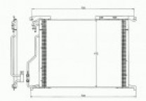 Купить Радиаторы кондиционера NRF 35578  в Минске.