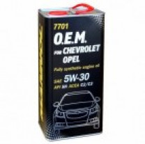Купить Моторное масло Mannol O.E.M. for Сhevrolet Opel (металл) 5W-30 1л  в Минске.