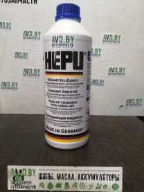 Купить Охлаждающие жидкости Hepu G11 готовый синий -38 1,5л  в Минске.