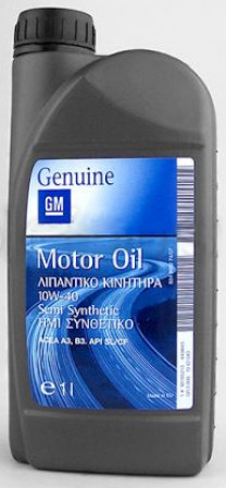 Купить Моторное масло GM OPEL 10W-40 1л  в Минске.