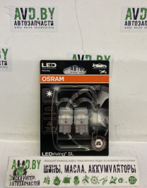 Купить Лампы автомобильные Osram W21/5W LEDriving SL 3 поколение 2шт (7515DWP-02B)  в Минске.