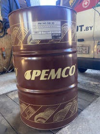 Купить Моторное масло Pemco iDRIVE 345 5W-30 API SN/CF 208л  в Минске.