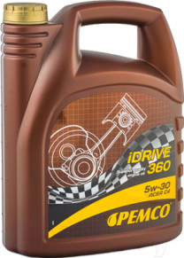 Купить Моторное масло Pemco iDRIVE 360 5W-30 5л  в Минске.