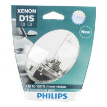 Купить Лампы автомобильные Philips D1S X-Treme Vision +150% 1шт (85415XV2S1)  в Минске.