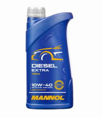 Купить Моторное масло Mannol DIESEL EXTRA 10W-40 1л  в Минске.