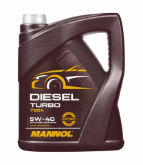Купить Моторное масло Mannol DIESEL TURBO 5W-40 5л  в Минске.