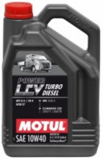 Купить Моторное масло Motul Power LCV Turbo Diesel 10W-40 5л  в Минске.