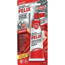 Купить Автокосметика и аксессуары FELIX Профессиональный герметик-прокладка Felix (красный) 85г  в Минске.