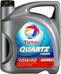 Купить Моторное масло Total Quartz Diesel 7000 10W-40 4л  в Минске.