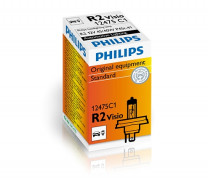 Купить Лампы автомобильные Philips R2 Visio 1шт (12475C1)  в Минске.