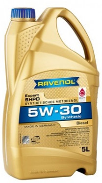 Купить Моторное масло Ravenol Expert SHPD 5W-30 5л  в Минске.