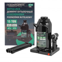 Купить Домкраты RockForce Бутылочный 15т с клапаном (RF-T91504(Euro))  в Минске.