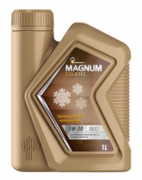 Купить Моторное масло Роснефть Magnum Coldtec 5W-30 1л  в Минске.