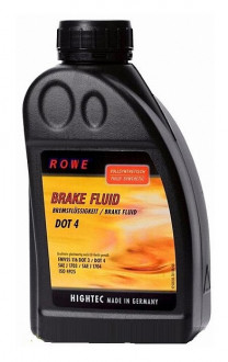 Купить Тормозная жидкость ROWE HIGHTEC BRAKE FLUID DOT4 0.25л  в Минске.