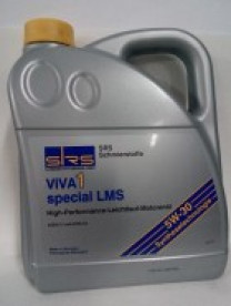 Купить Моторное масло SRS Viva 1 special LMS SAE 5W-30 4л  в Минске.