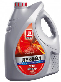 Купить Моторное масло Лукойл Супер 10W-40 SG/CD 5л  в Минске.