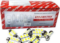 Купить Лампы автомобильные Dynamatrix SV8.5 DB6418LED 10шт  в Минске.