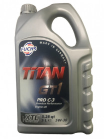 Купить Моторное масло Fuchs Titan GT1 Pro C-1 5W-30 5л  в Минске.
