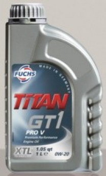 Купить Моторное масло Fuchs Titan GT1 Pro V 0W-20 1л  в Минске.