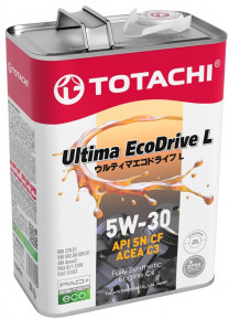 Купить Моторное масло Totachi Ultima Ecodrive L 5W-30 4л  в Минске.