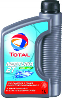 Купить Моторное масло Total Neptuna 2T BIO JET 1л  в Минске.