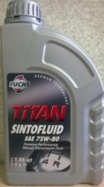 Купить Трансмиссионное масло Fuchs Titan Sintofluid 75W-80 1л  в Минске.