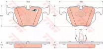 Купить Колодки тормозные TRW GDB1730  в Минске.