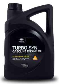 Купить Моторное масло Hyundai/KIA Turbo SYN Gasoline 5W-30 4л  в Минске.
