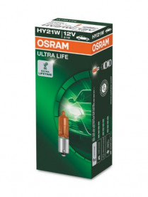 Купить Лампы автомобильные Osram Ultra Lifу HY21W 1шт (64137ULT)  в Минске.